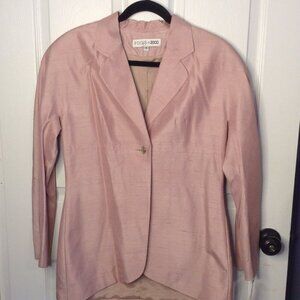 VTG Focus 2000 Silk Dinner Suit/Jacket 8 Single button Quality Avant Garde Lux